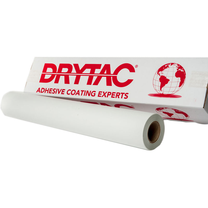 Drytac 6mil ReTac Textures Sand Printable Matte PVC Film with Removable Adhesive (54" x 150', White)