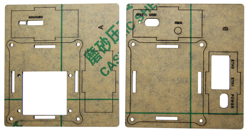 Dfrobot FIT0788 Acrylic Case Heatsink Raspberry Pi CM4 IoT Router Mini Carrier Board