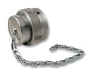 DEUTSCH HDC36-24 Dust Cap / Cover, Protection Dust Cap with Mounting Chain, HD30 Series Size 24 Receptacle