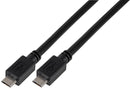 PRO Signal PSG91467 USB Cable Micro Type B Plug to 2 m 6.6 ft 2.0 Black