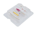 L-COM SOC-LC-M4-20VI-10PK SPLICE-ON Connector KIT LC Multimode 2.0MM OM4 52AK1347 New