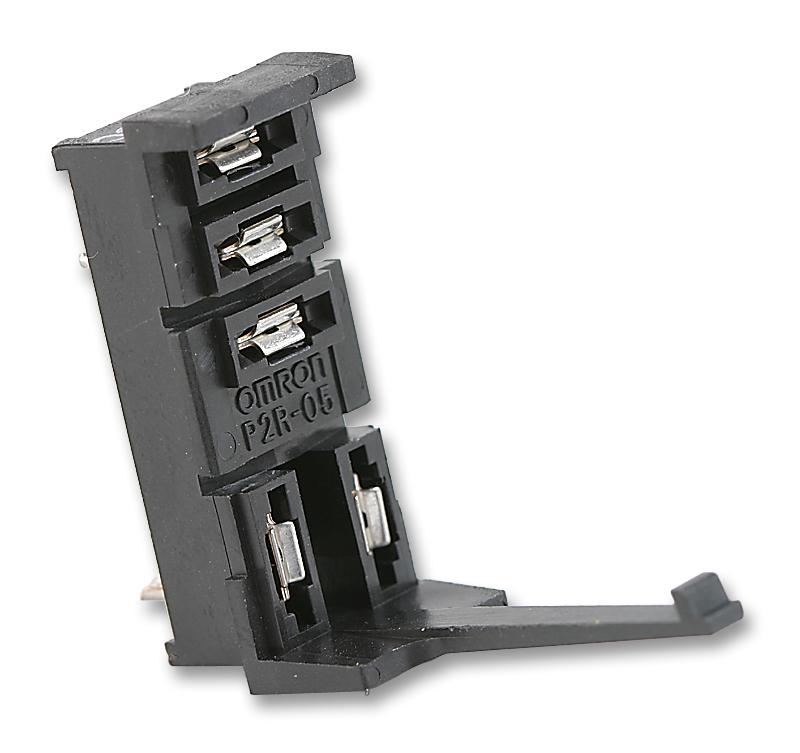 Omron Electronic Components P2R-05P Relay Socket Through Hole Quick Connect 5 Pins 10 A