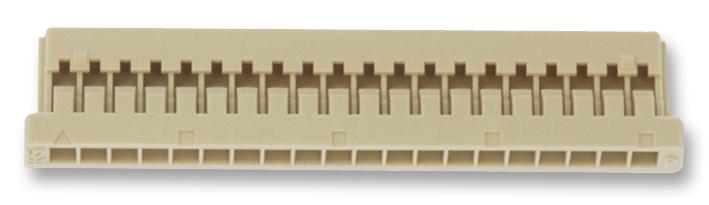 HIROSE(HRS) DF14-20S-1.25C Wire-To-Board Connector, 1.25 mm, 20 Contacts, Receptacle, DF14 Series, Crimp, 1 Rows