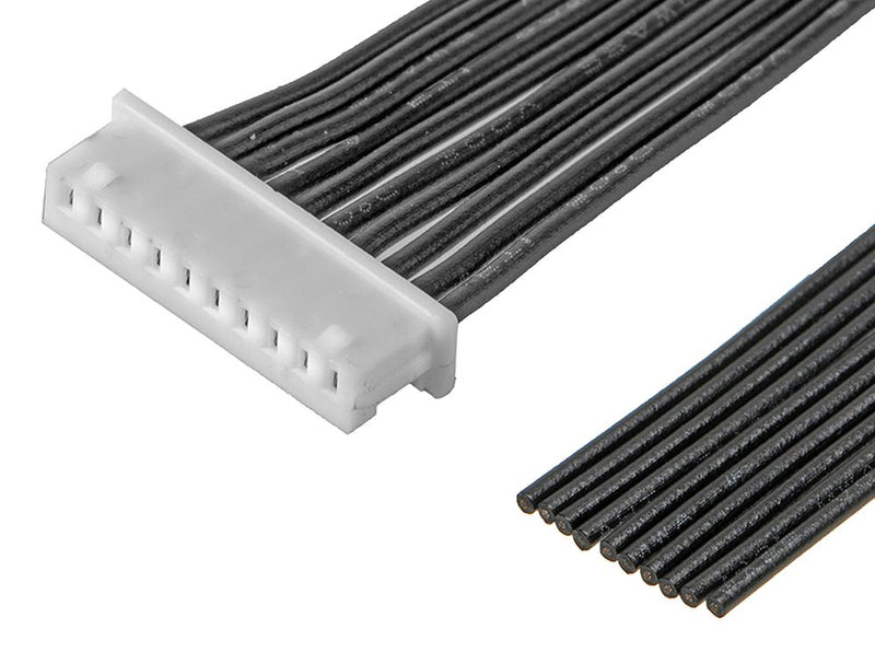 Molex 218112-1002. Cable Assy 10POS RCPT-FREE END 225MM