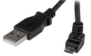 Startech USBAUB2MU USBAUB2MU USB Cable Type A Plug to Micro B 2 m 6.6 ft 2.0 Black