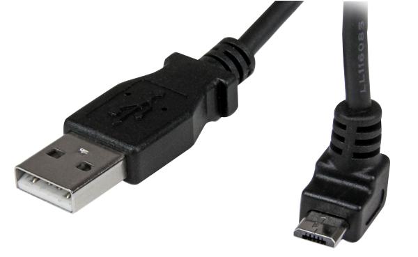 Startech USBAUB2MU USBAUB2MU USB Cable Type A Plug to Micro B 2 m 6.6 ft 2.0 Black