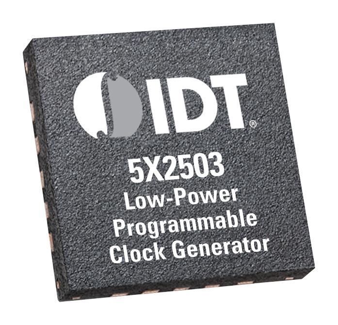 Integrated Device Technology 5X2503-000NDGI Clock Generator 125MHz 1.71V to 1.89V 3 Outputs DFN-12