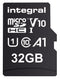 Integral INMSDH32G-100V10 INMSDH32G-100V10 32GB High Speed Microsdhc UHS-I Memory Card U1 V10 100MB/s