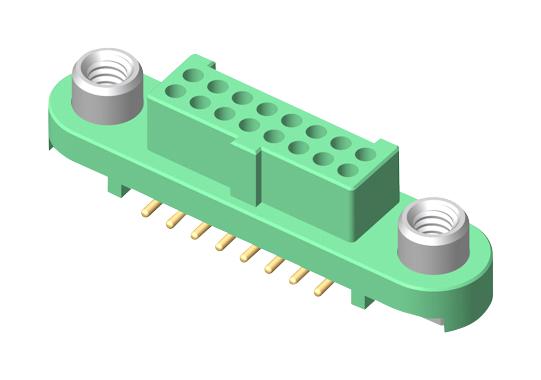 Harwin G125-FS10605F2P Wire-To-Board Connector 1.25 mm 6 Contacts Receptacle Gecko SL G125 Series Surface Mount