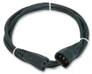 PRO Elec PE01117 10A IEC C14 Plug to C13 Socket Extension 0.5m