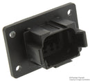 Deutsch - TE Connectivity DT048P-CL06 DT048P-CL06 Automotive Connector Housing Thin Wall Black DT Receptacle 8 Ways Series Pin Contacts