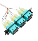 L-COM FSP12-SCM2-BL-3 Fibre Cord 50/125UM SC-FREE END 3M