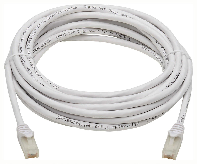 TRIPP-LITE N261AB-020-WH N261AB-020-WH Enet Cable RJ45 PLUG-PLUG 20FT White