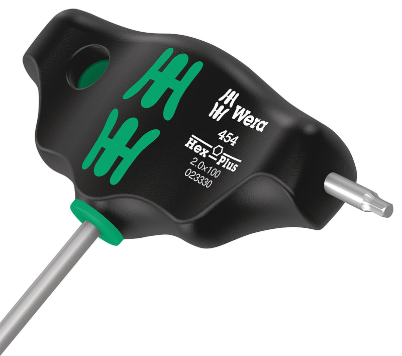 Wera 454 HEX-PLUS 3/32" X 150 MM 454 MM T-HANDLE HEX Screwdriver 182MM