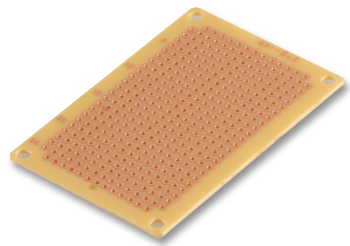 MULTICOMP MC01007 Prototype Board, Phenolic, 1.6 mm, 72 mm, 47 mm