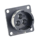 SOURIAU-SUNBANK / Eaton UTGX0142G1P Circular Connector Souriau Utgx Series Flange Mount Receptacle 3 Contacts New