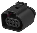 TE Connectivity 1-1394416-1 1-1394416-1 Automotive Connector Housing Black Receptacle 8 Ways AMP Socket Contacts