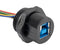 L-COM U3A00027-10I USB Cable 3.0 B RCPT-FREE END 10"