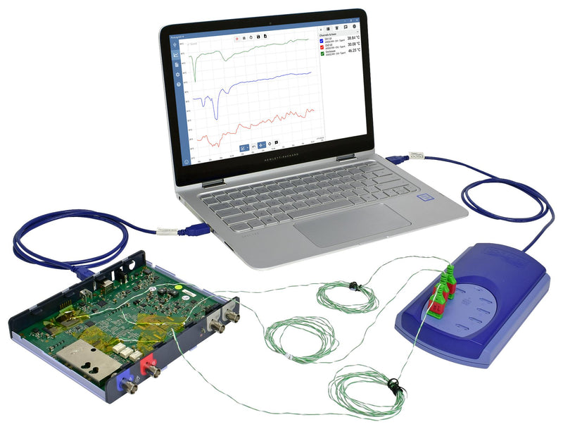 Pico Technology TC-08 BUNDLE Data Logger Bundle Temperature 8 Channels 10 Series