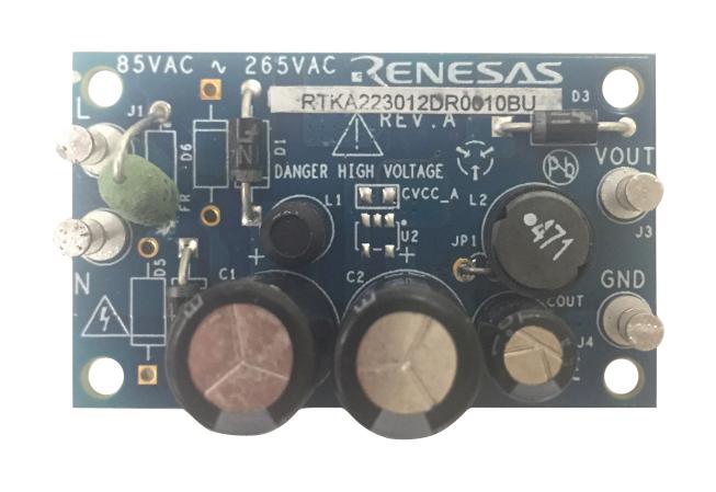 Renesas RTKA223012DR0010BU RTKA223012DR0010BU Evaluation Board RAA223012 Power Management Buck Regulator