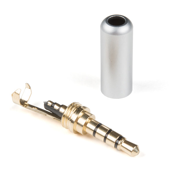 SparkFun TRRS Audio Plug - 3.5mm (Metal)