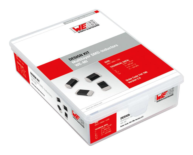 Wurth Elektronik 744790 Multilayer Inductor KIT SMD 1140 PC