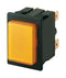 Marquardt 01660.0201-00 Illuminated Pushbutton Switch 1660 Series Dpst On-Off 16 A 250 V Red