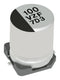 Panasonic EEHZF1H101P Hybrid Aluminium Electrolytic Capacitor 100 &Acirc;&micro;F &plusmn; 20% 50 V Radial Can - SMD 0.028 ohm
