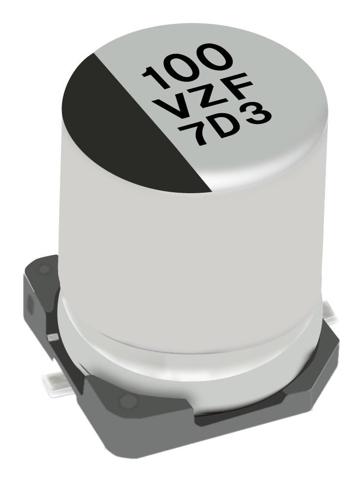 Panasonic EEHZF1E271P Hybrid Aluminium Electrolytic Capacitor 270 &micro;F &plusmn; 20% 25 V ZF Series Radial Can - SMD