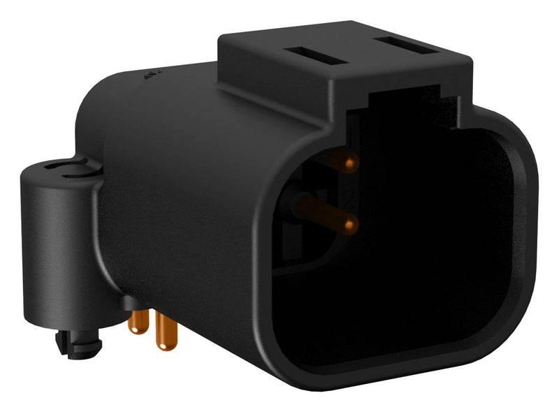 Amphenol SINE/TUCHEL ATF13-4P-BM03. Board Mount Header Right Angle AT 4 PIN Snap FIT TIN Plate 28AH8638