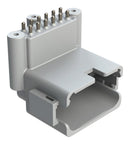 Amphenol SINE/TUCHEL ATF13-12PA-BM33 Board Mount Header Right Angle AT 12 PIN A-KEY 3X Screw Boss Extended Height TIN Plate 28AH8612