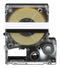 Panduit T150X000MXM-BK T150X000MXM-BK Label Tape Magnt 1.5" X 4.9FT BLK/YEL