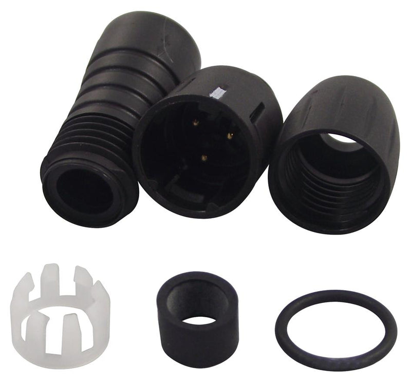 Binder 99-9205-00-03 Circular Connector 620 Series Cable Mount Plug 3 Contacts Solder Pin