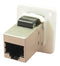 Cliff Electronic Components CP30222SXW CP30222SXW In-Line Adapter Cat6 Plain Hole RJ45 Adaptor FT Jack 8 Ways