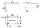 XP Power JCE0624S24 JCE0624S24 Isolated Through Hole DC/DC Converter 2:1 Input ITE 6 W 1 Output 24 V 250 mA