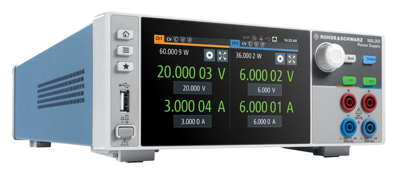 Rohde &amp; Schwarz NGL-COM2B Bench Power Supply Adjustable 2 Output 0 V 20 6 A