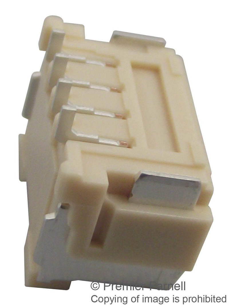 Molex 502494-0470 502494-0470 PCB Receptacle Signal 2 mm 1 Rows 4 Contacts Surface Mount Right Angle CLIK-Mate 502494