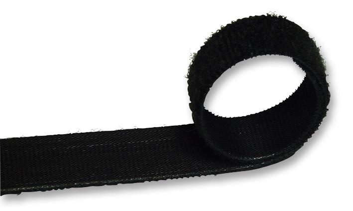 Velcro E22901633099925 E22901633099925 VELCRO&Acirc;&reg; Brand Hook &amp; Loop Fastener - Black 15mm x 25m Reel