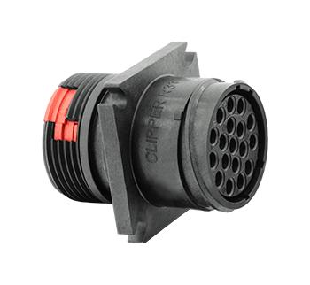 SOURIAU-SUNBANK / Eaton CL1R3100 CL1R3100 Circular Conn Rcpt 18POS Flange