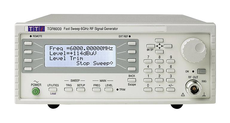 AIM-TTI Instruments TGR6000 TGR6000 RF Signal Generator 6 GHz 1 Channel FM 3 Years