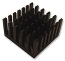 FISCHER ELEKTRONIK ICK PGA 8 X 8 X 12 Heat Sink, Square, For PGA's, PGA, 14.8 &deg;C/W, 12.3 mm, 23 mm, 23 mm