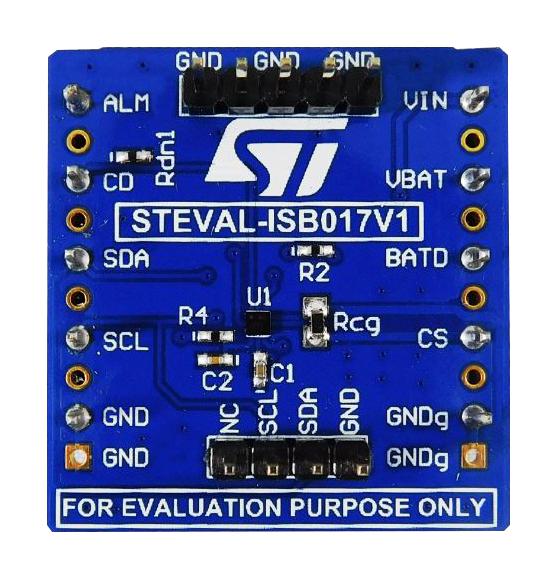 Stmicroelectronics STEVAL-ISB017V1 Evaluation Board STC3117 Optimgauge Gas Monitoring Applications