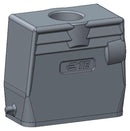 TE Connectivity T1329100116-100 T1329100116-100 Heavy Duty Connector Hood Top Entry Aluminium Alloy Body 1 Lever