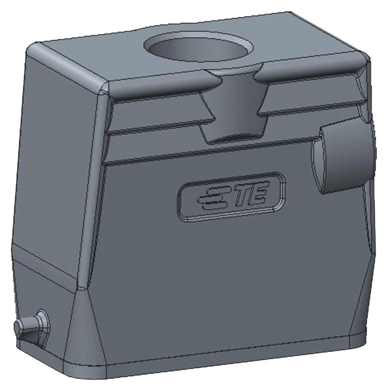 TE Connectivity T1329100116-100 T1329100116-100 Heavy Duty Connector Hood Top Entry Aluminium Alloy Body 1 Lever