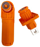 Amphenol Industrial SLPHPC70BSR2 High PWR Conn R/A Plug Crimp 350A/RED