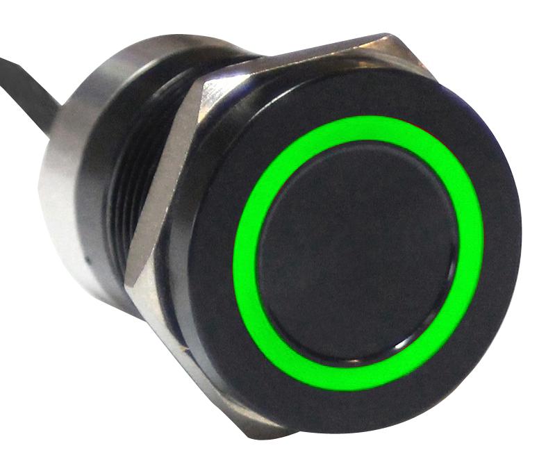 Arcolectric MC19MCBGR Capacitive SW Dpdt 0.01A 12V GRN/RED