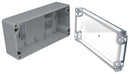 BUD Industries PN-1332-AC PN-1332-AC Enclosure Wall Mount PC GREY/CLEAR