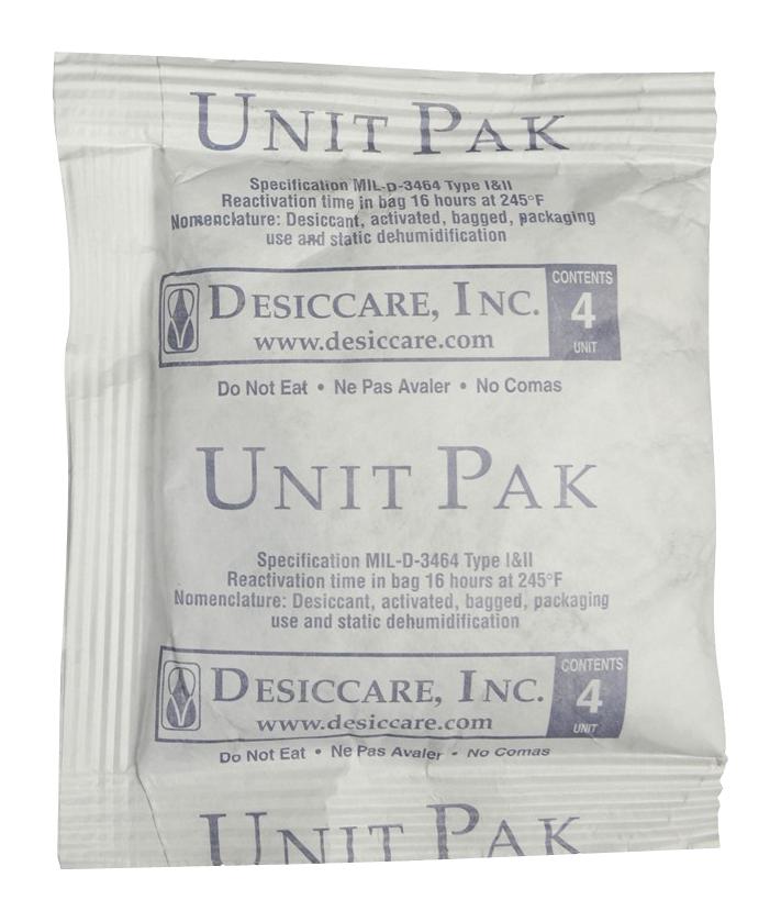 SCS 4PLDES500 Desiccant BAG Plastic 5"X6.25"