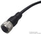 ABB JOKAB 2TLA020056R1400 Sensor Cable, Black, M12 Sensor Straight 5 Position Receptacle, Free Ends, 20 m, 65.6 ft