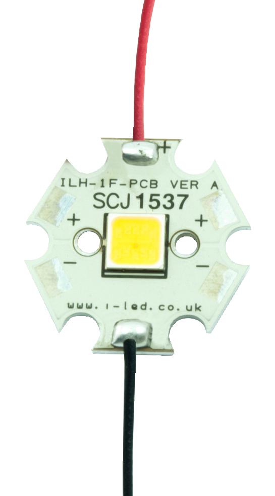 Intelligent LED Solutions ILH-F601-ULWH-SC221-WIR200. Module Osconiq S5050 1 Powerstar Series Board + Ultra White 6500 K 200 lm New